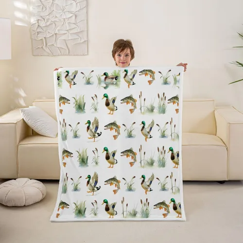 Miniatura 21 de Erosebridal - Mantas de bebé unisex para niños y niñas, mantas de guardería de animales de granja de minky 40x50, manta sherpa con diseño de tractor