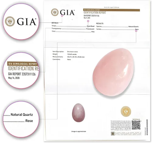 Miniatura 3 de Sacred Weapon Huevo Kegel de cuarzo rosa certificado GIA - Ejercitador de suelo pélvico para mujeres Soporte para menopausia, posparto y prolapso