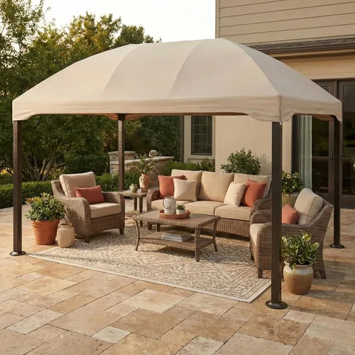 Miniatura 2 de Garden Winds Toldo de repuesto para cenador Pomeroy Dome - Riplock 350 - Beige
