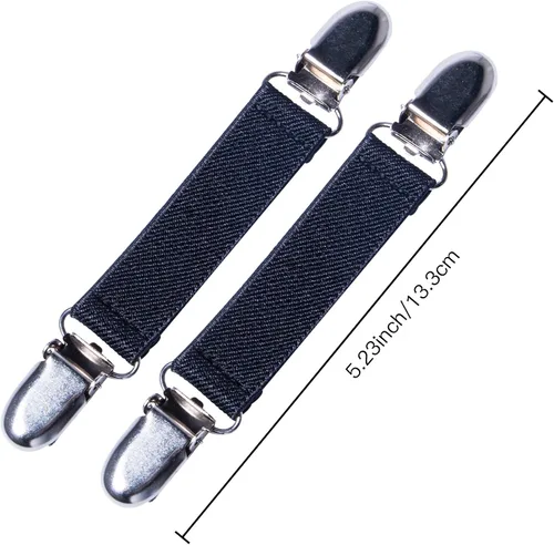 Miniatura 2 de 6 Pieces Elastic Glove and Mitten Clips for Kids and Baby, Extra Strong Stainless Steel Glove Clips