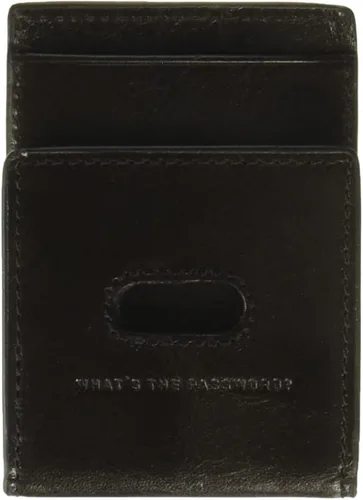 Miniatura 2 de Fossil Funda magnética minimalista de cuero para hombre con clip para dinero y bolsillo frontal