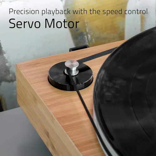 Miniatura 6 de Fluance Reference RT85 Tocadiscos de vinilo de alta fidelidad con preamplificador de fono PA10 y altavoces Ai61 de 6,5 pulgadas, cartucho azul