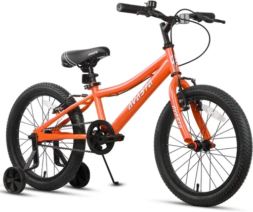 Miniatura 13 de AVASTA Bilbo - Bicicleta infantil de 18 20 pulgadas para niños y niñas de 5 a 10 años, estilo retro, de acero de alto carbono, con manillar