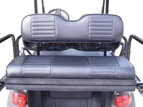 Miniatura 2 de Huskey - 4 fundas de asiento delantero/trasero para carrito de golf Club Car Precedent 2004 en adelante modelos eléctricos y de gas a gas, panel