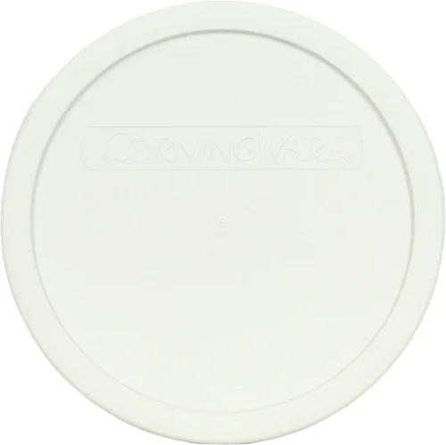 Miniatura 5 de CorningWare FS5 1.5qt - Cacerola redonda francesa blanca y F-5-PC 1.5qt tapa de plástico blanco francés
