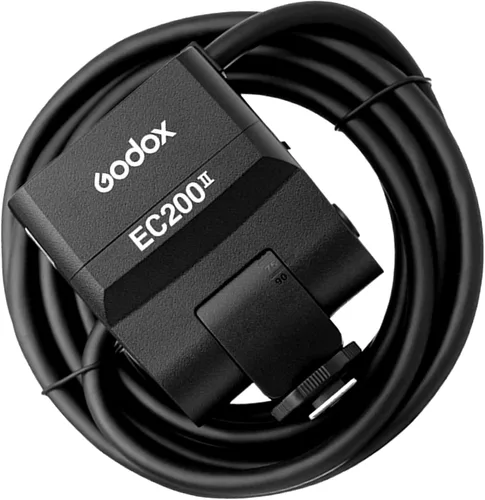 Miniatura 6 de Godox EC200II 6.6 ft zapata remota separación extensión cabeza flash accesorios para Godox AD200PRO II AD200PROII cabeza flash