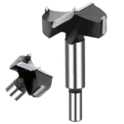 Miniatura 8 de Broca Forstner de carburo de 1/4 pulgada, broca Forstner con punta de carburo de 6 mm para madera dura, juego de sierras de perforación para madera