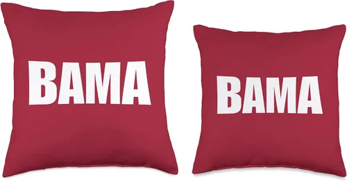 Miniatura 3 de Bama Alabama - Almohada de 16 x 16 pulgadas, multicolor
