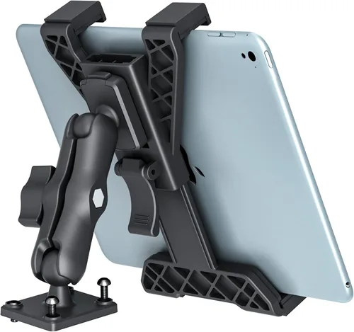 Miniatura 8 de OHLPRO Soporte para Tableta para Camión, Soporte de Coche con Base de Taladro Resistente para iPad, mini, Samsung Galaxy (7" - 11") para Tablero