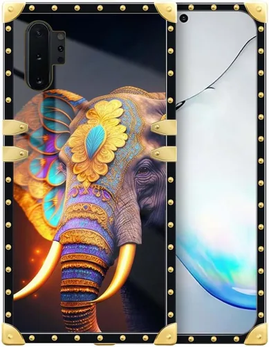 Miniatura 18 de Funda compatible con Samsung Galaxy Note 10 Plus, hermosa mariposa para mujeres y niñas, TPU suave a prueba de golpes, funda cuadrada protectora