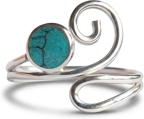 Miniatura 11 de Sterling Silver Toe Ring, Handmade Adjustable Open Band, Minimalist Dainty Summer Beach Foot Jewelry for Women, Can Be Worn as Knuckle or Pinky Ring