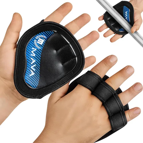 Mava Sports Almohadillas de agarre de neopreno, una alternativa a los guantes de mano desnuda para levantamiento de pesas para mujeres y hombres,