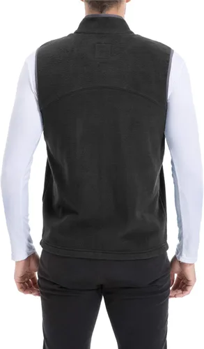 Miniatura 2 de TRAILSIDE SUPPLY CO. Chaleco de forro polar con cremallera completa para hombre