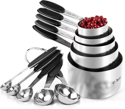 Miniatura 14 de U-Taste - Juego de tazas y cucharas medidoras Multicolores