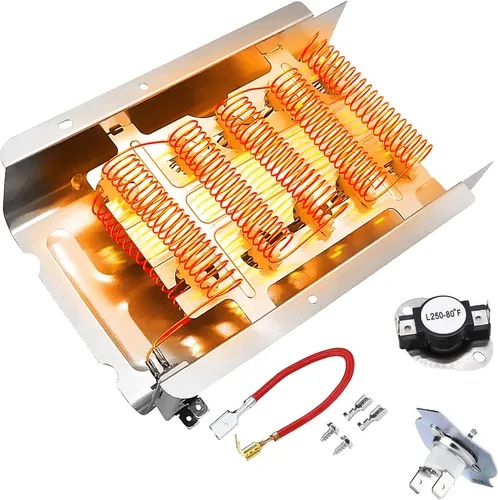 MEDC465HW0 WED4815EW1 MEDC300BW0 MEDC200XW1 EED4400WQ WED5300SQ0 WED5000DW2 MED4500MW0 Elemento calefactor para Maytag Whirlpool por APPLIANCEMATES