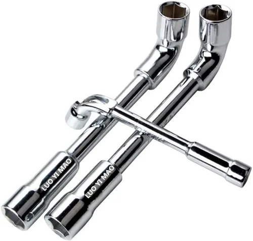 Llave hexagonal métrica en forma de L con acabado mate (0.394 in a 0.394 in)