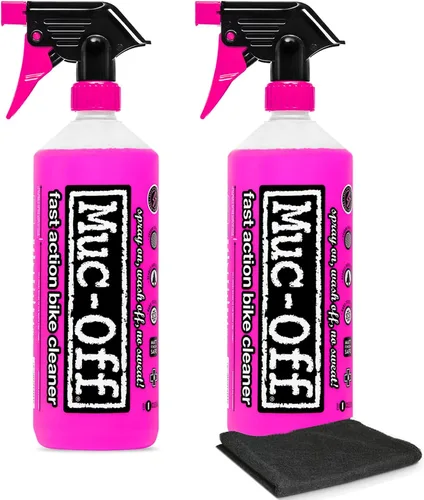 Miniatura 10 de Muc-Off Nano Tech - Limpiador de bicicletas de 1 litro Fórmula biodegradable, seguro en fibra de carbono y todas las superficies Rompe