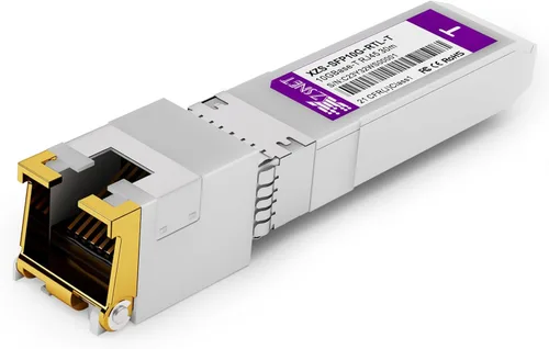 Transceptor 10GBASE-T SFP+ a RJ45, módulo SFP+ a Ethernet de cobre multitarifa 1/2.5/5/10G para Cisco SFP-10G-T-S, Ubiquiti UniFi UF-RJ45-10G,