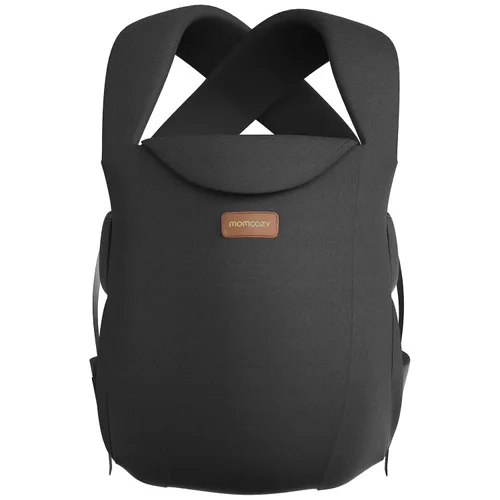 Miniatura 10 de Momcozy WeeSnug - Portabebés para recién nacidos, ligero y acogedor, cómodo para 7-25 libras, soporte ergonómico de espalda cruzada, tejido Geometry