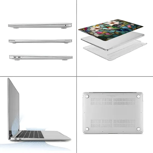 Miniatura 5 de Funda para computadora MacBook Pro de 13 pulgadas, modelo A1425/A1502, modelo A1425/A1502, diseño de primera calidad, funda rígida para laptop 3D