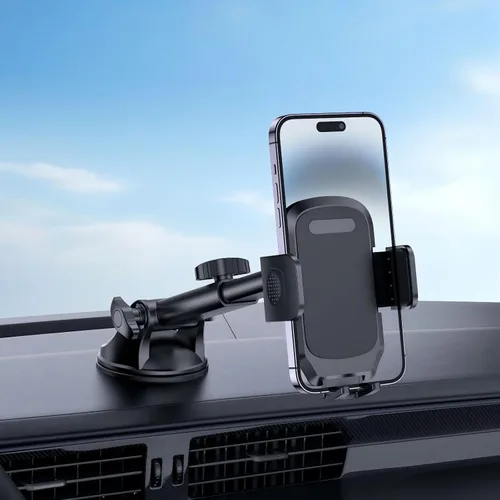 YAOKEEP Soporte de teléfono para automóvil, [actualización 2025, ventosa fuerte], soportes de teléfono con rotación de 360° para el