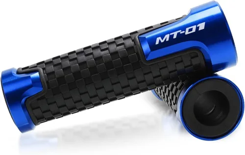 Miniatura 10 de Empuñadura de motocicleta de 7/8 pulgadas, 0.866 in, agarre de manillar de carreras para Y&AMAHA MT01 MT09 FJ09 MT03 MT25 MT10 FZ10 MT-01 2018 2019
