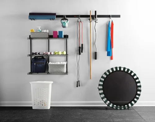 Miniatura 12 de Rubbermaid Fasttrack Rail Storage - Kit de 3 estantes de 36 x 12 pulgadas, 350 libras por estante, para el hogar, garaje, cobertizo/organización