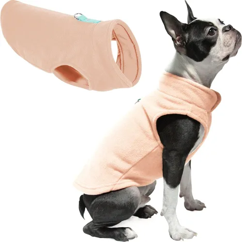 Miniatura 19 de Gooby Chaleco de Forro Polar Suéter para Perro - Azul, X-Large - Chaqueta Pullover Cálida de Forro Polar con Anilla en O para Correa para Perros