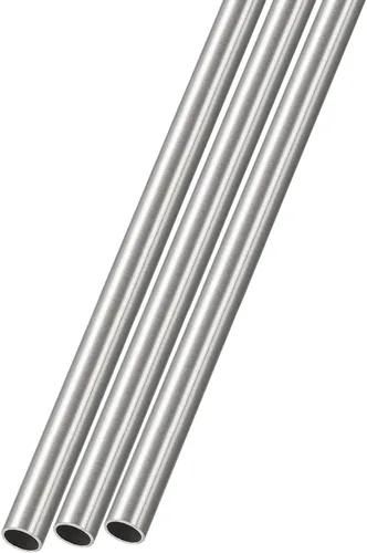 Miniatura 19 de METALLIXITY Tubo de acero inoxidable 304 (0.276 in de diámetro exterior x 0.031 in de alto x 11.811 in de largo) 3 piezas, tubo recto, para muebles