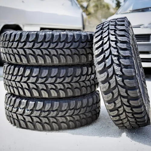 Miniatura 8 de Juego de 4 neumáticos radiales para camiones ligeros Crosswind M/T Mud Off-Road LT235/80R17 235/80/17 235/80-17 120/117Q Rango de carga E LRE de 10