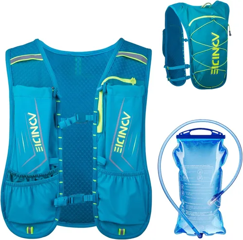 Miniatura 36 de Azarxis Chaleco de Hidratación para Correr Mochila 5L 5.5L para Mujeres y Hombres para Correr en Senderos Carrera de Maratón Ciclismo Senderismo