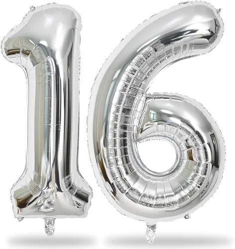 Miniatura 33 de Globos morado pastel de número 12, 40 pulgadas, globos gigantes de aluminio, de mylar, número 1 y 2, para niñas de 12 años, globos lilas
