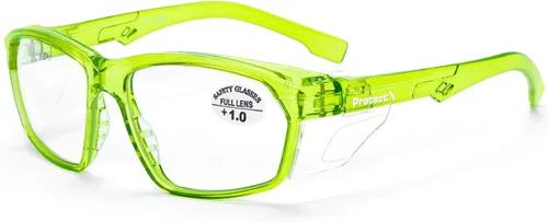 Miniatura 28 de ProtectX Lentes de lectura elegantes para mujeres y hombres, antivaho y antiarañazos, protección UV, gafas de seguridad antiimpactos