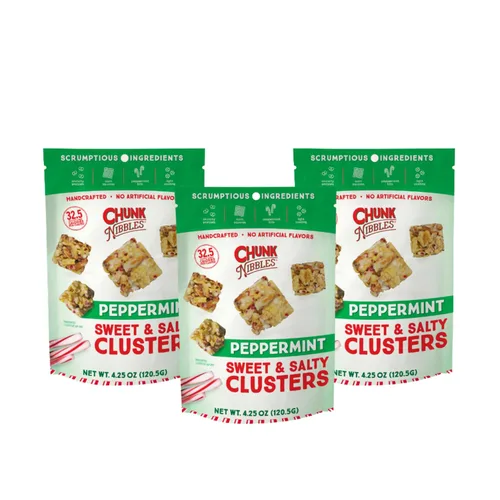 Miniatura 13 de Chunk Nibbles S'mores Snack Clusters - Golosinas inspiradas en fogatas con malvaviscos, galletas Graham, pretzels y chocolate, lote pequeño, hecho a