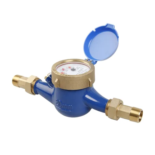 Miniatura 22 de DN15 Medidor de Agua 1/2" NPT, Certificación ISO4064, Medidor de Flujo Cúbico de Agua, Medidor de Agua Fría para Jardín/Hogar
