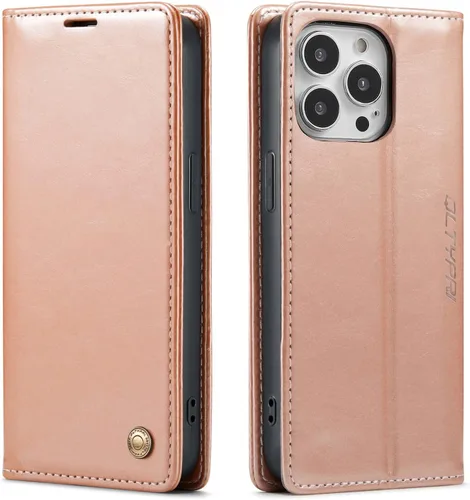 Miniatura 17 de QLTYPRI Para iPhone Air Case Wallet Con Tarjetero, Vintage PU Cuero Kickstand Cierre Magnético A Prueba De Golpes Folio Libro Funda Para IPhone 17