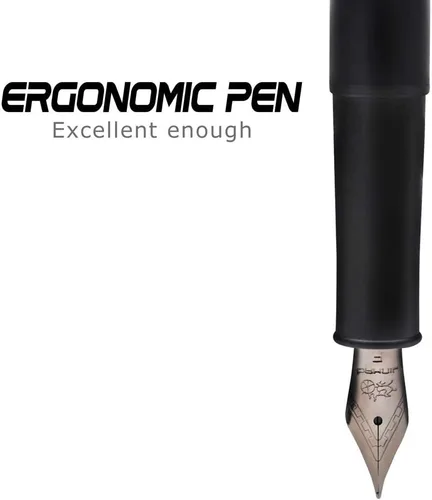 Miniatura 2 de JINHAO 75 HongYun - Pluma estilográfica (negro mate, punta fina)