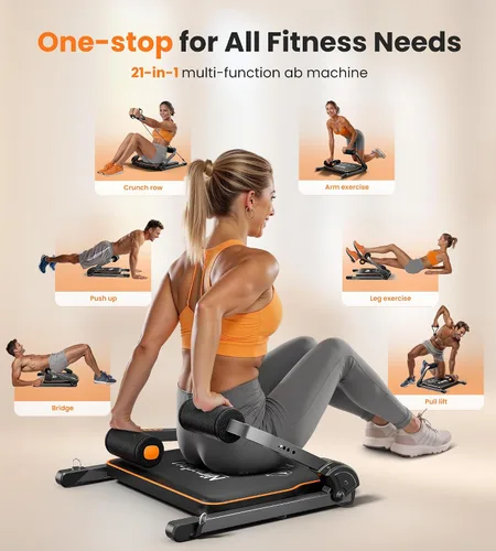 Miniatura 3 de Niceday Equipo de Entrenamiento Abdominal, Máquina de Abdominales para Entrenamiento de Estómago, Máquina Entrenadora de Abdominales para el Hogar