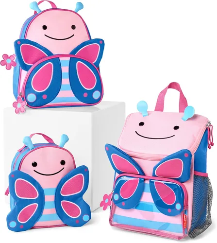 Miniatura 82 de Skip Hop - Mochila para preescolar, colección Zoo, para niños pequeños de 3 a 4 años, diseño de llama