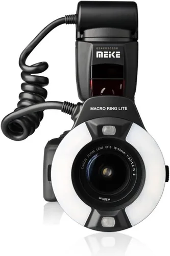 Miniatura 6 de Meike FC-100 - Luz LED para macro anillo, compatible con cámara réflex digital Canon N Pentax Olympus Olympus con anillos adaptadores
