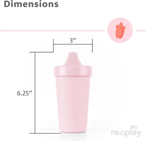 Miniatura 9 de Re-Play - Vasos con tapa de 10 oz., hechos en EE.UU., para niños pequeños de 1 año en adelante, a prueba de derrames, aptos para lavavajillas