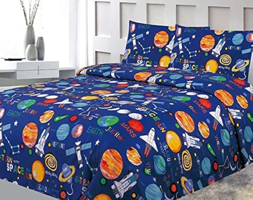 Miniatura 19 de LinenTopia Juego de ropa de cama Queen de 8 piezas para niñas, cama en una bolsa, juego de edredón para niños con sábanas de cama, funda