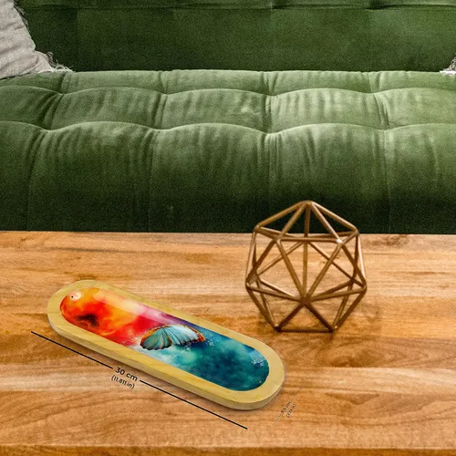 Miniatura 3 de AAKRITI - Soporte de madera para incienso Exclusivo diseño multitarea 2 en 1 Natural y 100% ecológico Perfecto para inauguración de la casa