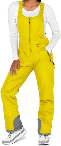 Miniatura 8 de Baberos de nieve para mujer, impermeables, aislados, para esquí, snowboard, invierno, cálidos, overoles, trajes de nieve Ripstop
