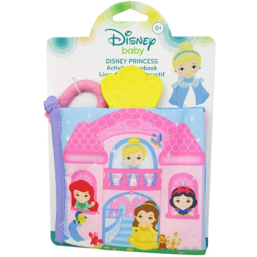 Disney Kids Preferred Baby Princess - Libro suave con mordedor y páginas arrugadas, libro de imágenes para recién nacidos