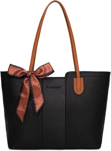 Miniatura 19 de Montana West - Bolsos de mano para mujer, bolso tipo satchel con asa superior mediana