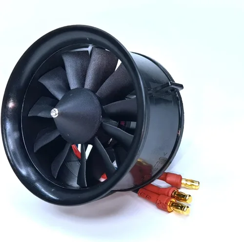 Miniatura 3 de EDF 1.969 in 4S 4300KV 16.8V 11 aspas con 40A ESC, ventilador eléctrico con controlador de velocidad electrónico, motor de chorro RC, motor sin