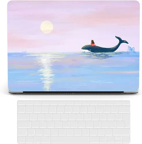 Miniatura 27 de Funda para laptop compatible con MacBook Pro de 13 pulgadas con CD-ROM (Modelo: A1278, versión anterior 2012 2011 2010 2009 2008), cubierta