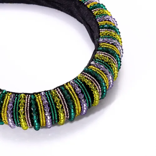 Miniatura 4 de Diadema con cuentas de poni, diadema de Raninbow, cinco de mayo, cinco de mayo, disfraz de fiesta, accesorio para el cabello, con cuentas de arco