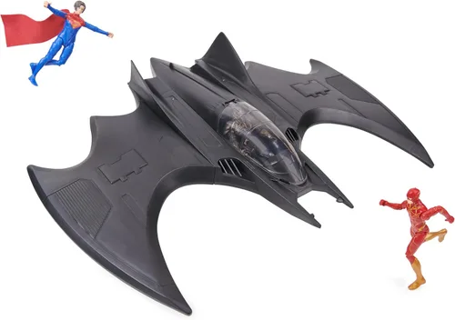 Miniatura 9 de DC Comics, The Flash Batwing Battle Set (exclusivo de Amazon) Supergirl, NAM-Ek, figuras de acción flash, 4 pulgadas Juguetes para niños y niñas